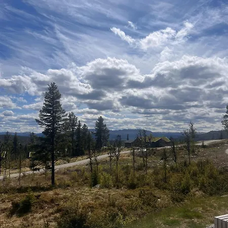 Modern Mountain Near Center
